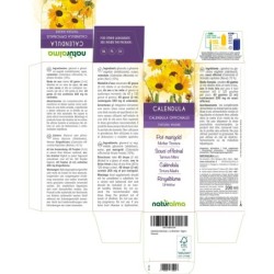 Calendula Tintura madre 200 ml liquido analcoolico - Naturalma