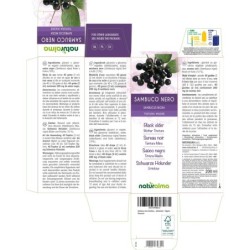 Sambuco Nero Tintura madre 200 ml liquido analcoolico - Naturalma