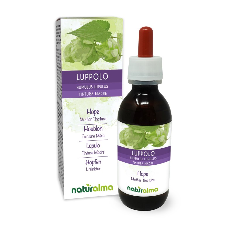 Luppolo Tintura madre 120 ml liquido analcoolico - Naturalma