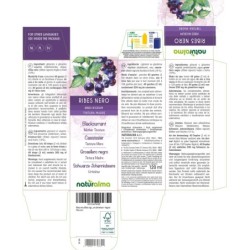 Ribes nero Tintura madre 120 ml liquido analcoolico - Naturalma