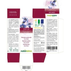Gentian Fiori di Bach 30 ml liquido analcoolico - Naturalma