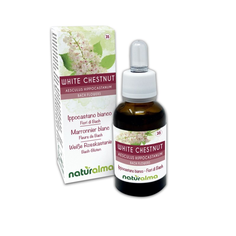 White Chestnut Fiori di Bach 30 ml liquido analcoolico - Naturalma