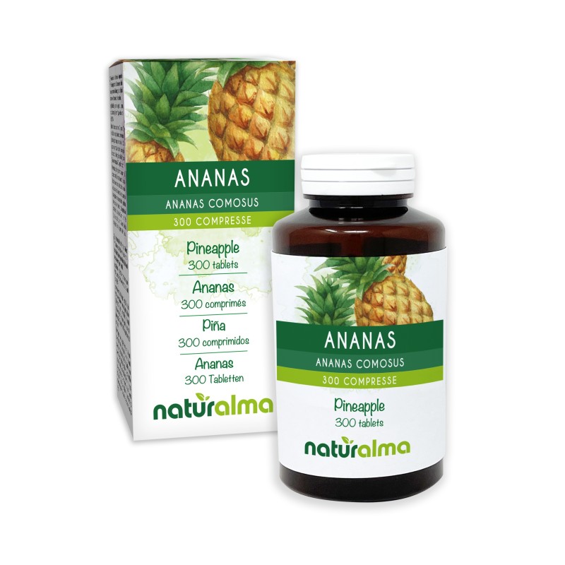 Ananas 300 compresse (150 g) - Naturalma