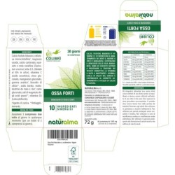 Ossa forti 60 compresse (72 g) - Naturalma e Colibrì consorzio ospedaliero