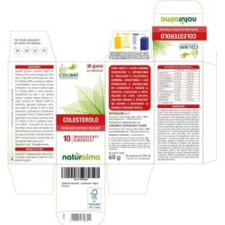 Colesterolo 60 compresse (60 g) - Naturalma e Colibrì consorzio ospedaliero