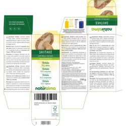 Shiitake 300 compresse (150 g) - Naturalma