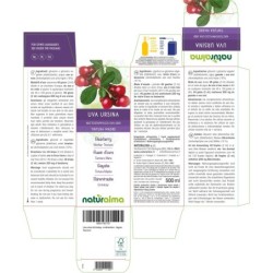 Uva ursina Tintura madre 500 ml liquido analcoolico - Naturalma