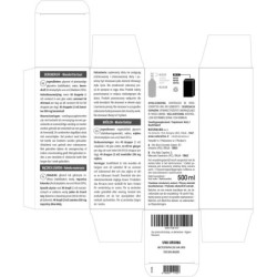 Uva ursina Tintura madre 500 ml liquido analcoolico - Naturalma