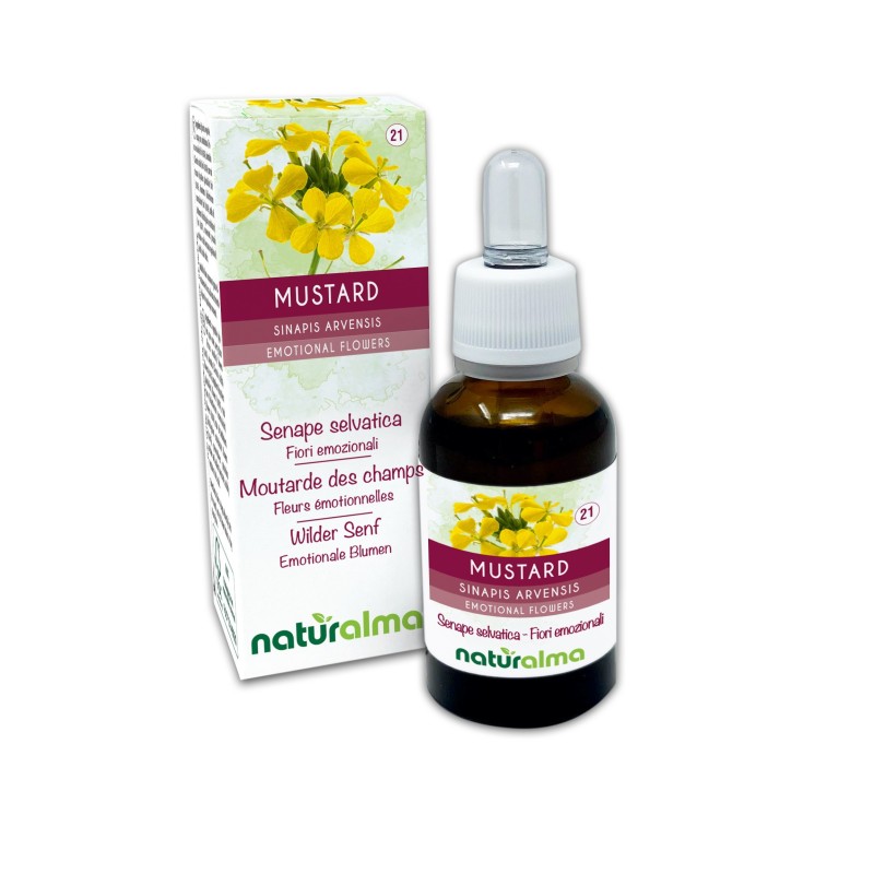 Mustard Fiori emozionali 30 ml liquido analcoolico - Naturalma