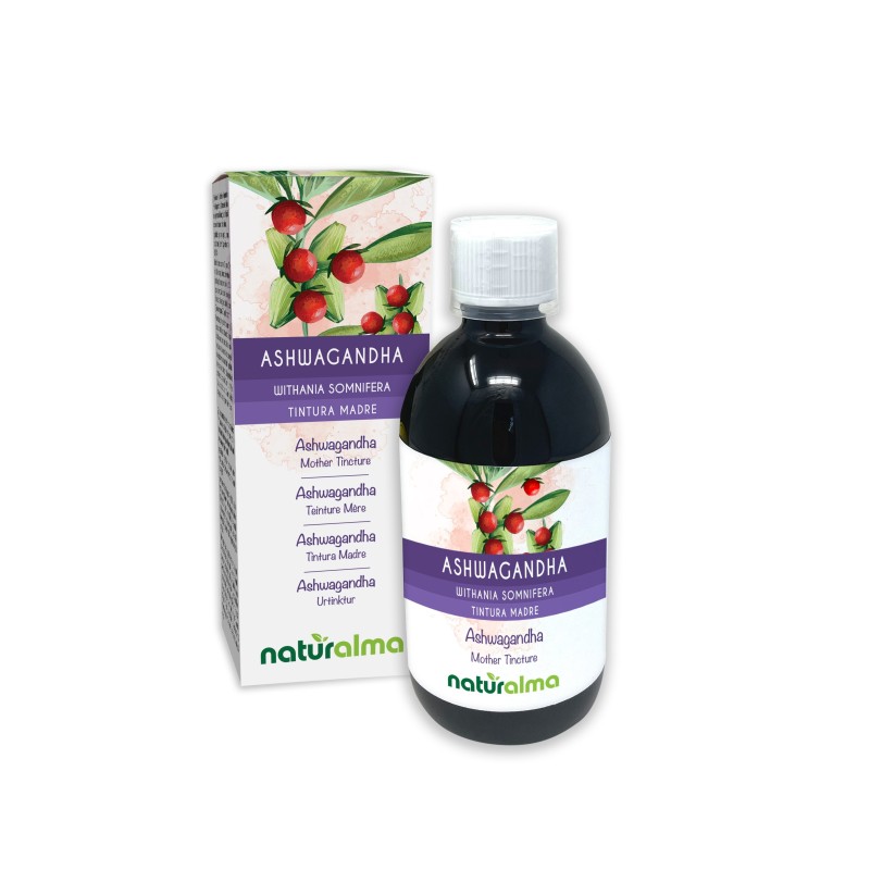Ashwagandha Tintura madre 500 ml liquido analcoolico - Naturalma