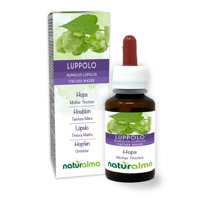 Luppolo Tintura madre 60 ml liquido analcoolico - Naturalma