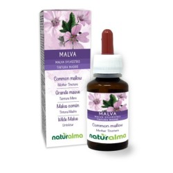 Malva Tintura madre 60 ml liquido analcoolico - Naturalma
