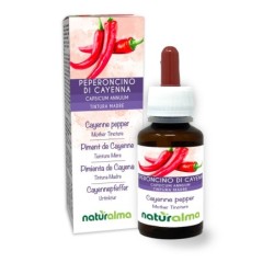 Peperoncino di Cayenna Tintura madre 60 ml liquido analcoolico -...