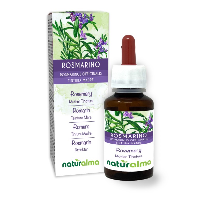 Rosmarino Tintura madre 60 ml liquido analcoolico - Naturalma
