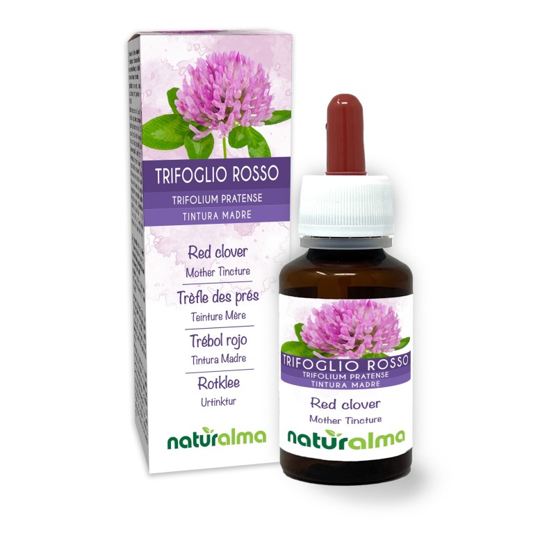 Trifoglio Rosso Tintura madre 60 ml liquido analcoolico - Naturalma