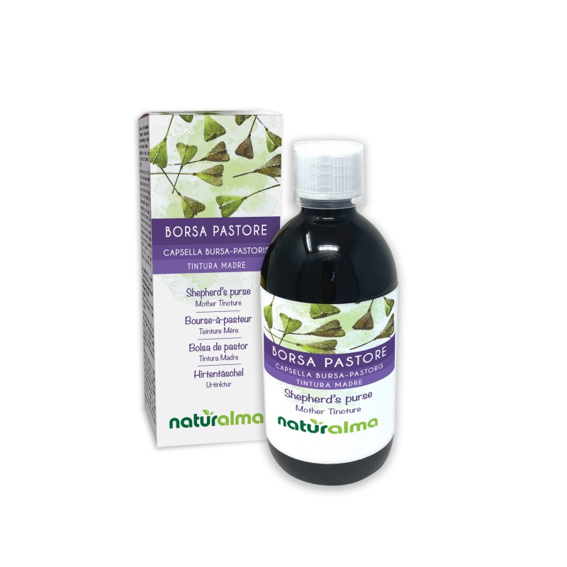Borsa Pastore Tintura madre 500 ml liquido analcoolico - Naturalma