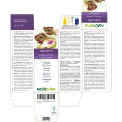 Carciofo Tintura madre 500 ml liquido analcoolico - Naturalma