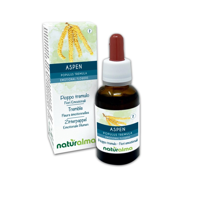 Aspen Fiori emozionali o Fiori di Bach 30 ml liquido alcoolico - Naturalma