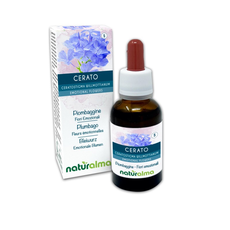 Cerato Fiori emozionali o Fiori di Bach 30 ml liquido alcoolico - Naturalma
