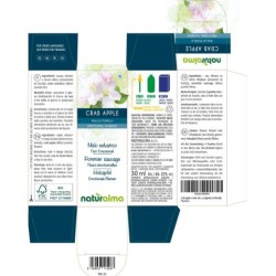 Crab Apple Fiori emozionali o Fiori di Bach 30 ml liquido alcoolico - Naturalma