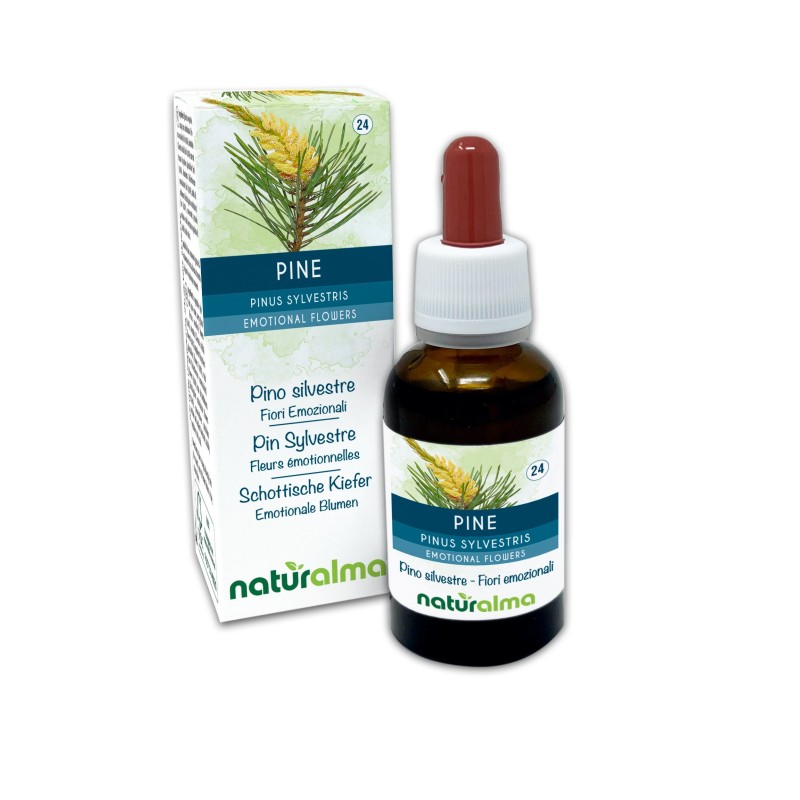Pine Fiori emozionali o Fiori di Bach 30 ml liquido alcoolico - Naturalma