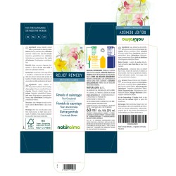 Relief remedy o rescue remedy Fiori emozionali o Fiori di Bach 60 ml liquido alcoolico - Naturalma
