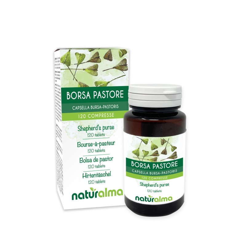 Borsa pastore 120 compresse (60 g) - Naturalma