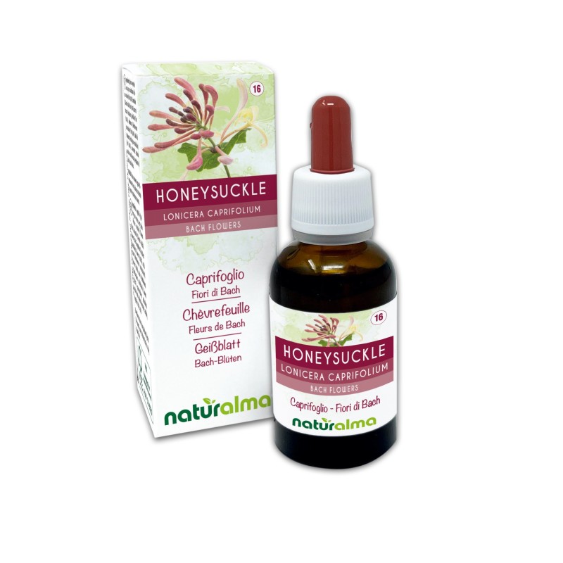 Honeysuckle Fiori emozionali o Fiori di Bach 30 ml liquido analcoolico - Naturalma