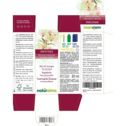 Impatiens Fiori emozionali o Fiori di Bach 30 ml liquido analcoolico - Naturalma