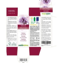 Vervain Fiori emozionali o Fiori di Bach 30 ml liquido analcoolico - Naturalma