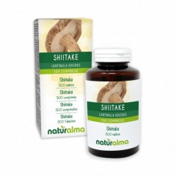 Shiitake 300 compresse (150 g) - Naturalma